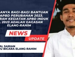 Risal: IMS Hanya Bagi-Bagi Bantuan di APBD Perubahan 2023