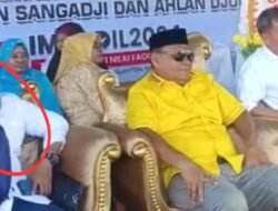 Camat Gebe Sepanggung Kampanye Dengan Paslon IMS-ADIL