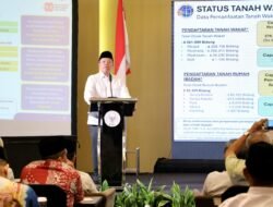 Jadi Pembicara di Rakernas BWI, Menteri Nusron Tegaskan Target Sertipikasi Wakaf hingga 2028