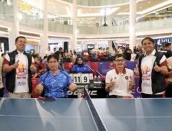 Buka Acara Table Tennis Championship, Menteri Nusron Sampaikan Semangat Kesetaraan Atlet Disabilitas