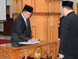 Lantik Pejabat Struktural, Menteri ATR/Kepala BPN: Layani Masyarakat dengan Hati, Bukan Transaksi