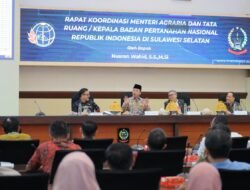 Percepat Penyelesaian Persoalan Tanah dan Ruang, Menteri Nusron Adakan Rakor dengan Kepala Daerah Se-Sulsel