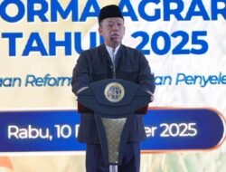 Pesan Menteri Nusron dalam Pembukaan Rakornas Reforma Agraria: Tidak Ada Arahan Khusus, Koordinasikan dengan Baik