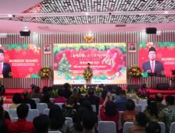 Buka Ibadah dan Perayaan Natal 2025 Kementerian ATR/BPN, Menteri Nusron: Jadikan Esensi Agama sebagai Spirit Bekerja