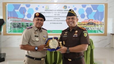 BPN Halsel dan Kejari Halsel Bersinergi dalam Rangka Meminimalisir Potensi Konflik Agraria di Halmahera Selatan