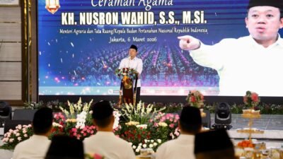 Menteri Nusron Sampaikan Ceramah Agama di Korps Marinir TNI AL Cilandak: Al-Qur’an Jadi Petunjuk bagi Manusia