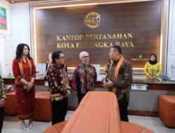 Wamen Ossy Tinjau Kantah Kota Palangkaraya: Ingin Layanan Pertanahan Semakin Memudahkan Masyarakat