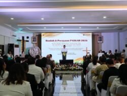 Hadiri Perayaan Paskah Kementerian ATR/BPN, Menteri Nusron: Paskah Membangun Semangat Kebangkitan Bangsa