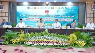 Jadi Bagian dari Satgas PKH, Kementerian ATR/BPN Kawal Kepastian Hukum dan Tata Kelola Kawasan Hutan
