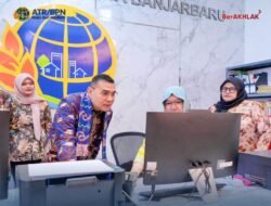 Tinjau PELATARAN di Kantah Kota Banjarbaru, Wamen Ossy: Hindari Masyarakat Menunggu Terlalu Lama di Loket