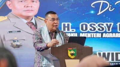 Wamen Ossy Ajak Pemkab Menguatkan GTRA untuk Selesaikan Masalah Pertanahan di Tanah Laut