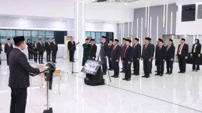 Lantik 130 Pejabat, Menteri ATR/Kepala BPN: Berikan Manfaat dan Pelayanan yang Adil bagi Masyarakat