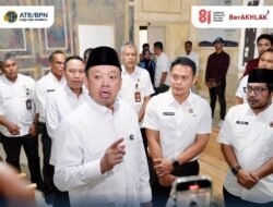 Menteri Nusron Tinjau Kantah Kabupaten Aceh Tamiang Pascabencana Hidrometeorologi Sumatera 2025