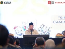 Transformasi Layanan ATR/BPN, Menteri Nusron Tegaskan Penguatan SDM yang Berorientasi Pelayanan