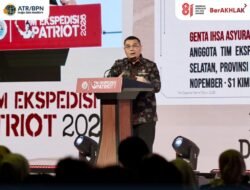 Wamen Ossy Ajak Tim Ekspedisi Patriot Dukung Penataan Ruang dan Pendataan Masalah Pertanahan di Kawasan Transmigrasi