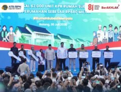 Hadiri Akad Massal 62.000 KPR Rumah Subsidi, Menteri Nusron: Legalitas Tanah Beri Kepastian bagi Masyarakat