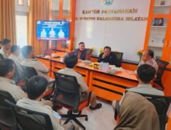 Monitoring dan Evaluasi Kantor Wilayah BPN Malut pada Kantor Pertanahan Halmahera Selatan