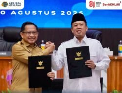 Sinkronisasi Data, Menteri ATR/Kepala BPN dan Mendagri Sepakati Pengintegrasian NIB dan NOP