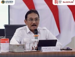 Sekjen ATR/BPN Jelaskan Tiga Transformasi untuk Percepat Layanan Pertanahan kepada Masyarakat