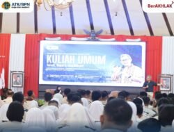Isi Kuliah Umum di Politeknik Agraria STPN, Rocky Gerung Ingin Taruna/i Pahami Tiga Konsep Pemaknaan Pengelolaan Tanah