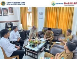 Sinergi Pemda BPKAD dan Kantah Halmahera Selatan: Matangkan Konsultasi Pengadaan Tanah Jalan di Desa Labuha Halsel