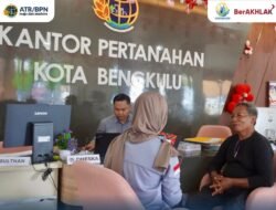 Pengukuran Terjadwal, Warga Kota Bengkulu Rasakan Presisi Waktu Jadwal Ukur Tanah