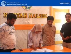 Penandatanganan Kontrak Kerja Tenaga Bantu Akses Reforma Agraria