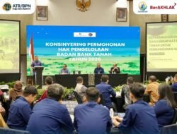 Konsinyering HPL Badan Bank Tanah, Wamen Ossy Ingatkan Soal Keseimbangan Kecepatan Layanan dan Kepastian Hukum
