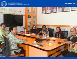 Rapat Koordinasi dan Evaluasi Kualitas Pelayanan Publik Kantor Pertanahan Halmahera Selatan Bersama Ombudsman RI