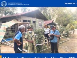 Melayani Hingga Pelosok, KANTAH Halmahera Selatan Hadirkan Kepastian Hukum Tanah Warga Desa Bobo Obi Selatan